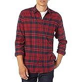 Amazon Essentials Men's Long-Sleeve Flannel Shirt