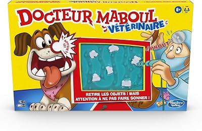 Docteur Maboul Vétérinaire - Jeu de société pour Enfants - Jeu éducatif - Version française