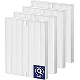 Ouheal 5510 5520 Replacement Filter Q Compatible with Winix 5510 5520 PlasmaWave Air Purifier, H13 True HEPA Filter, Pack of 4, Replace Part # 1712-0123-00
