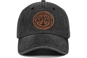 Rybicag Captain Hat for Men Women,Cool Boat Gifts for Boat Owners,Boating Gifts Accessories for Dad