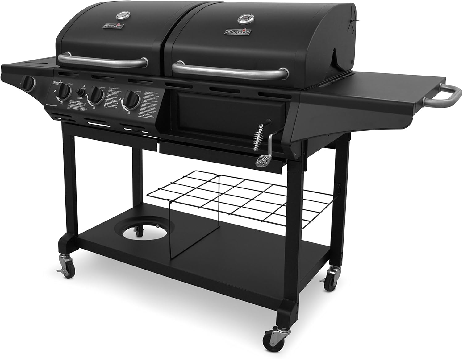 review Char-Broil Standard 1010 3-Burner Liquid Propane and Charcoal Combo Grill