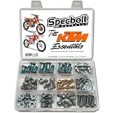 Specbolt EURO Essentials Bolt Kit Fits: All KTM SX SX-F EXC XC XCW 50 65 85 105 125 150 250 300 350 450. GASGAS &amp; Husqvarna too