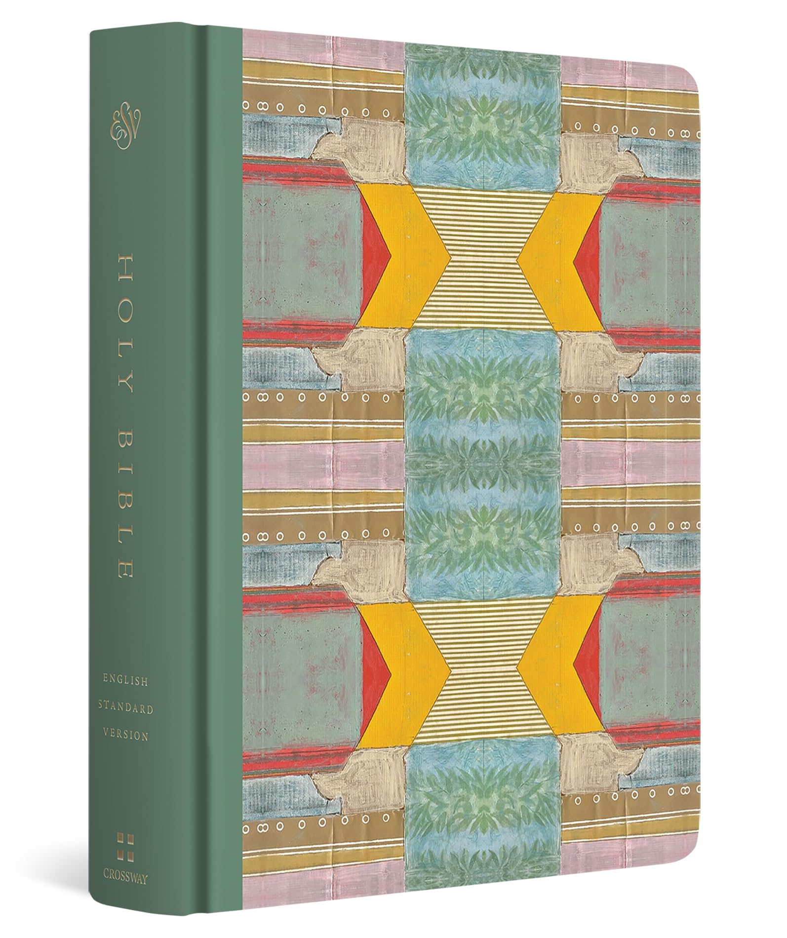ESV Single Column Journaling Bible, Artist Series (Cloth over Board, Jessica Dennis Bush, Trellis) ESV Single Column Journaling Bible, Artist Series (Cloth over Board, Jessica Dennis Bush, Trellis) Hardcover