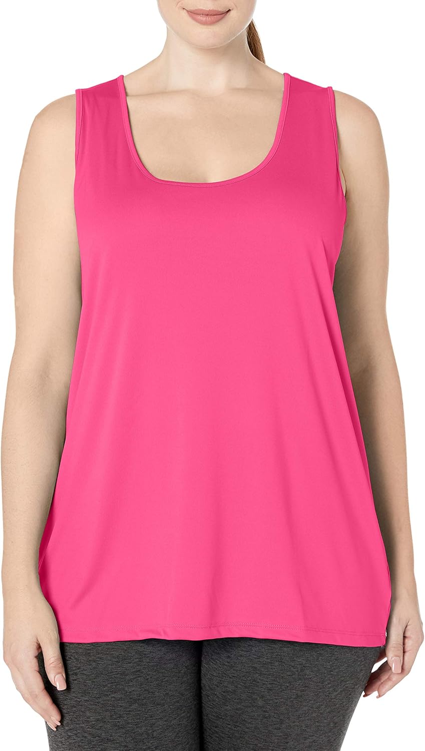 Just My Size Women's Plus-Size Cooldri Tank