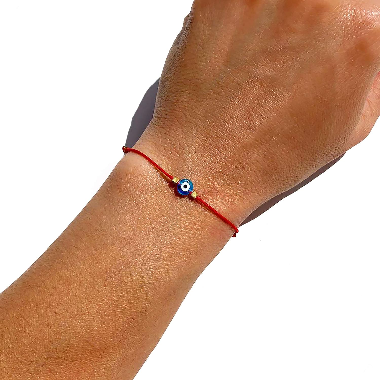 Naz Collection Evil Eye Bracelet Red String Kabbalah Protection Handmade Adjustable Bracelet For Women Men Boys Girls Baby: Jewelry
