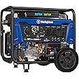 Westinghouse 12500 Watt Dual Fuel Home Backup Portable Generator, Remote Electric Start, Transfer Switch Ready, Gas and Propa