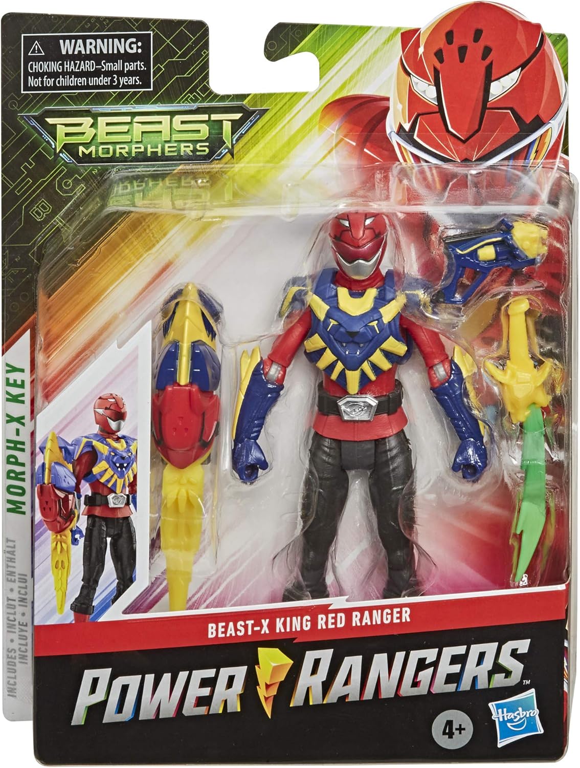 red power rangers beast morphers