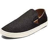 OLUKAI Pehuea Women's Slip On Sneakers, Casual Everyday Shoes with Easy On & Off Design, Breathable Mesh & Drop-in Heel, All-Day Comfort & Support