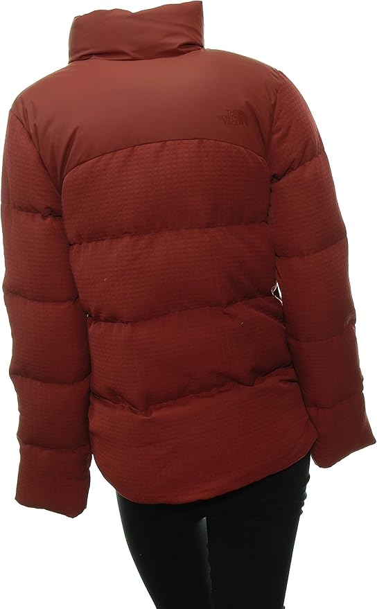 Amazon Com The North Face Women S Novelty Nuptse Jacket Medium Barolo Red Clothing