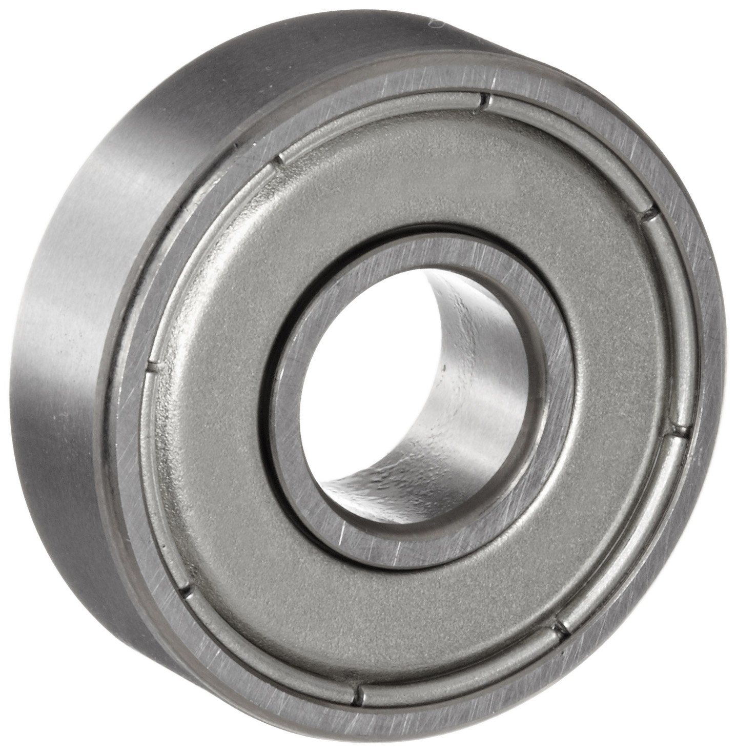 NSK 608Z Deep Groove Ball Bearing, Single Row, Single Shield, Pressed Steel Cage, Normal Clearance, Metric, 8mm Bore, 22mm OD, 7mm Width, 34000rpm Maximum Rotational Speed, 1370N Static Load Capacity, 3300N Dynamic Load Capacity