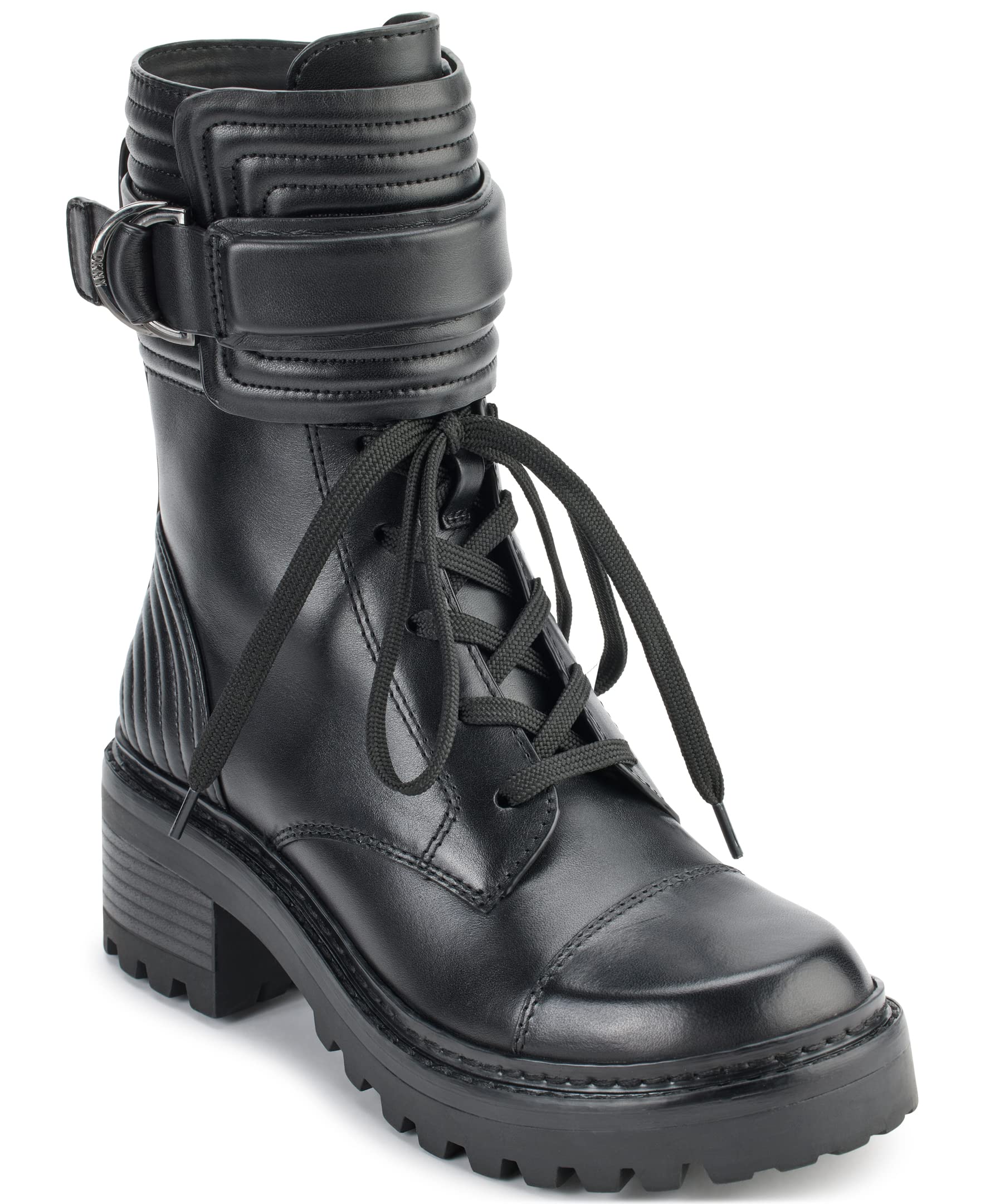 Plus Size - Stevie Lace-Up Combat Boot (WW