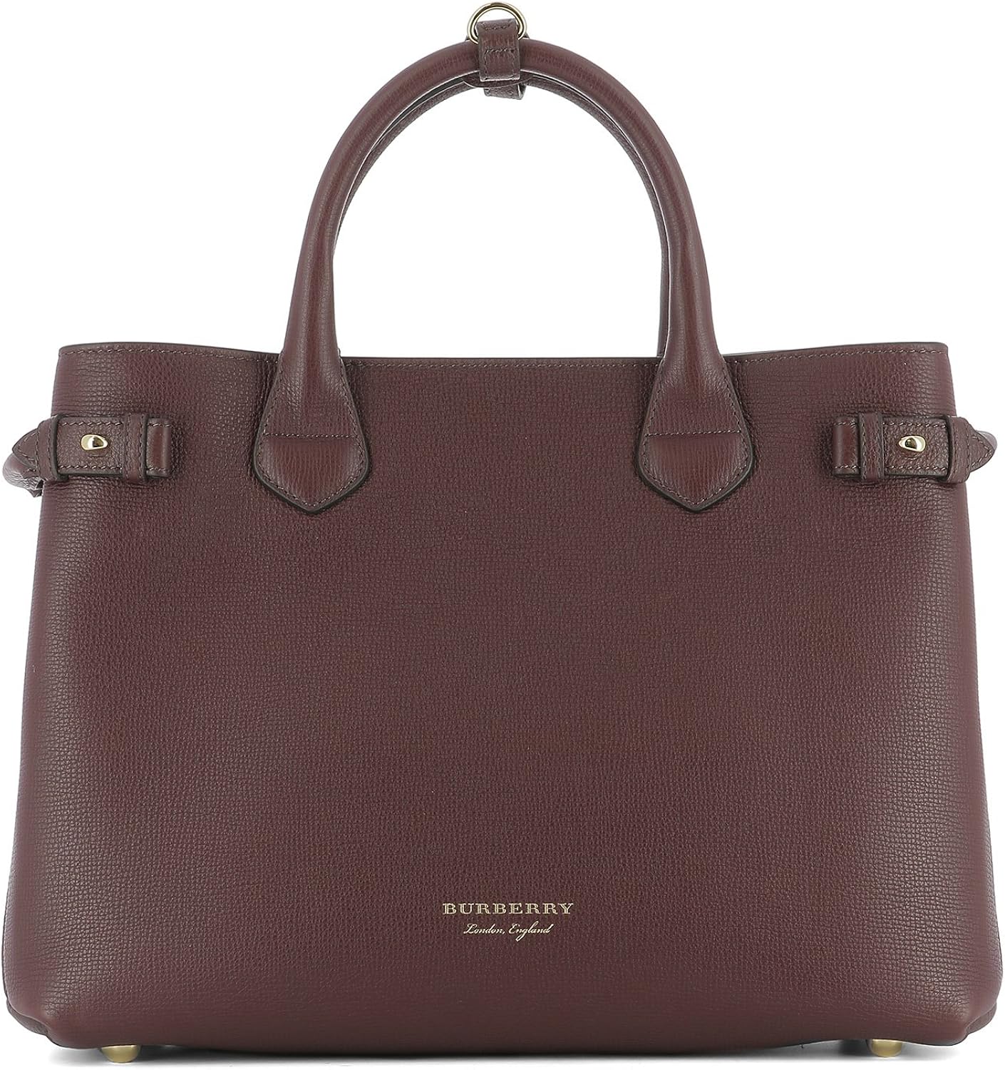 Burberry Women's 4023697Red Purple Leather Handbag Amazon.co.uk Clothing