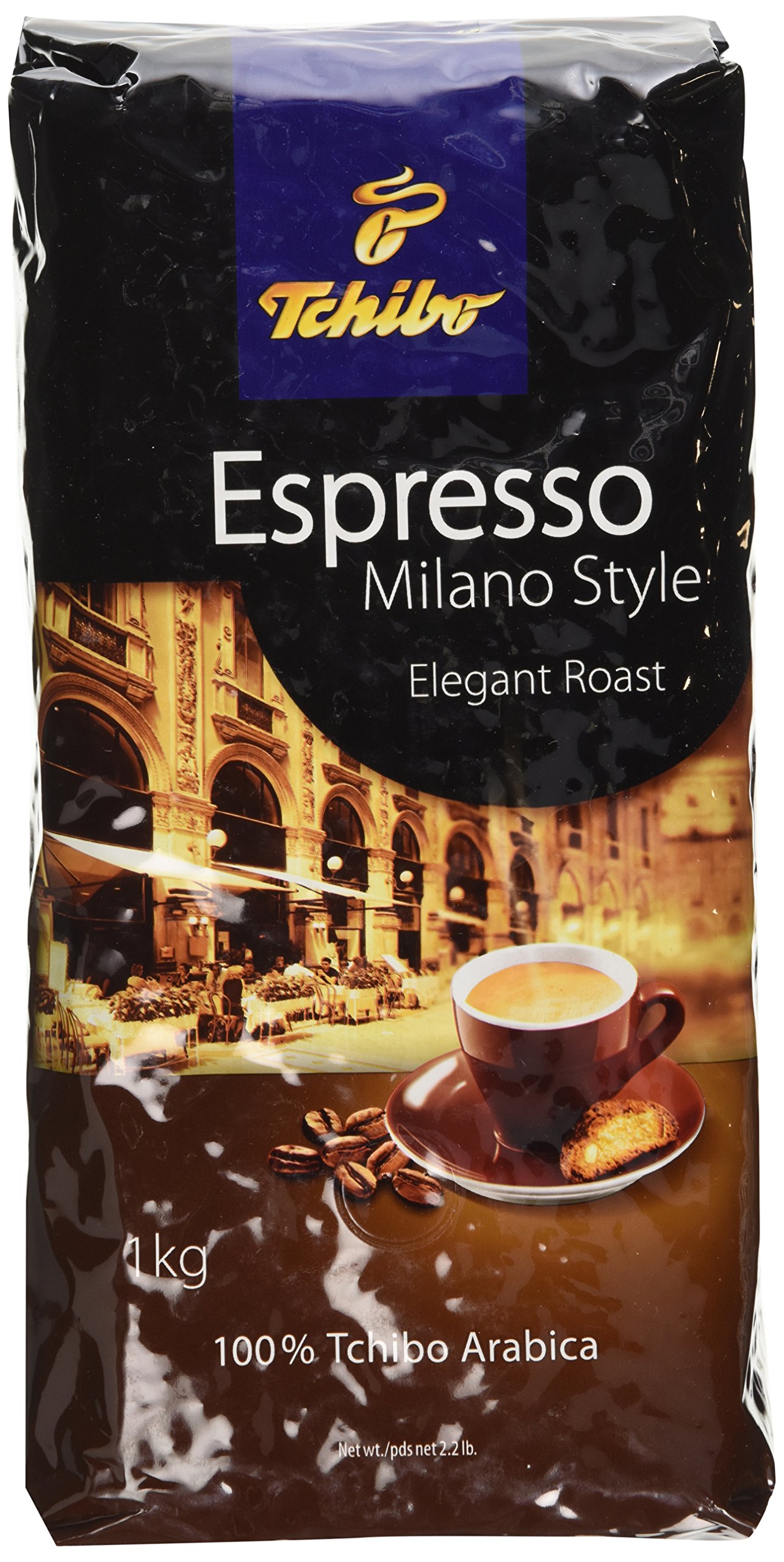 Tchibo Espresso Milano Style Whole Beans Coffee 2.2lb/1kg Buy Online