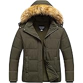 CREATMO US Women's Plus Size Puffer Jacket Waterproof Winter Coats Fleece Lined Detachable Fur Hood Available in 1X To 5X
