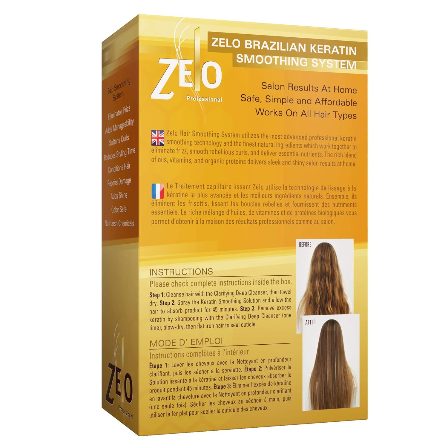 Buy Zelo Brazilian Keratin Smoothing System Online At Low Prices