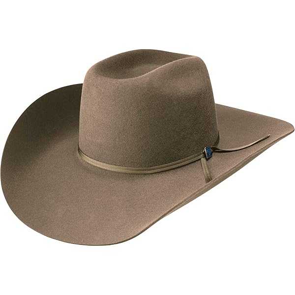 Chapeau Cowboy Resistol Roundup - Toile De Jute, Marron, Taille 7 1/4, Homme