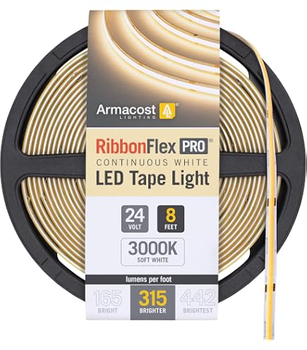 Alimentatore Per Strisce LED Armacost Lighting 45W - Driver Dimmerabile 12V Con Cavo, Luci Fisse O Nastri