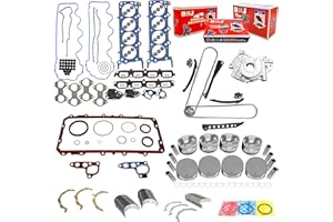 DNJ EK4174M Master Engine Rebuild Kit for 2007-2014 Ford, Lincoln Expedition, F-150, F-250 Super Duty 5.4L V8 24V SOHC 330cid