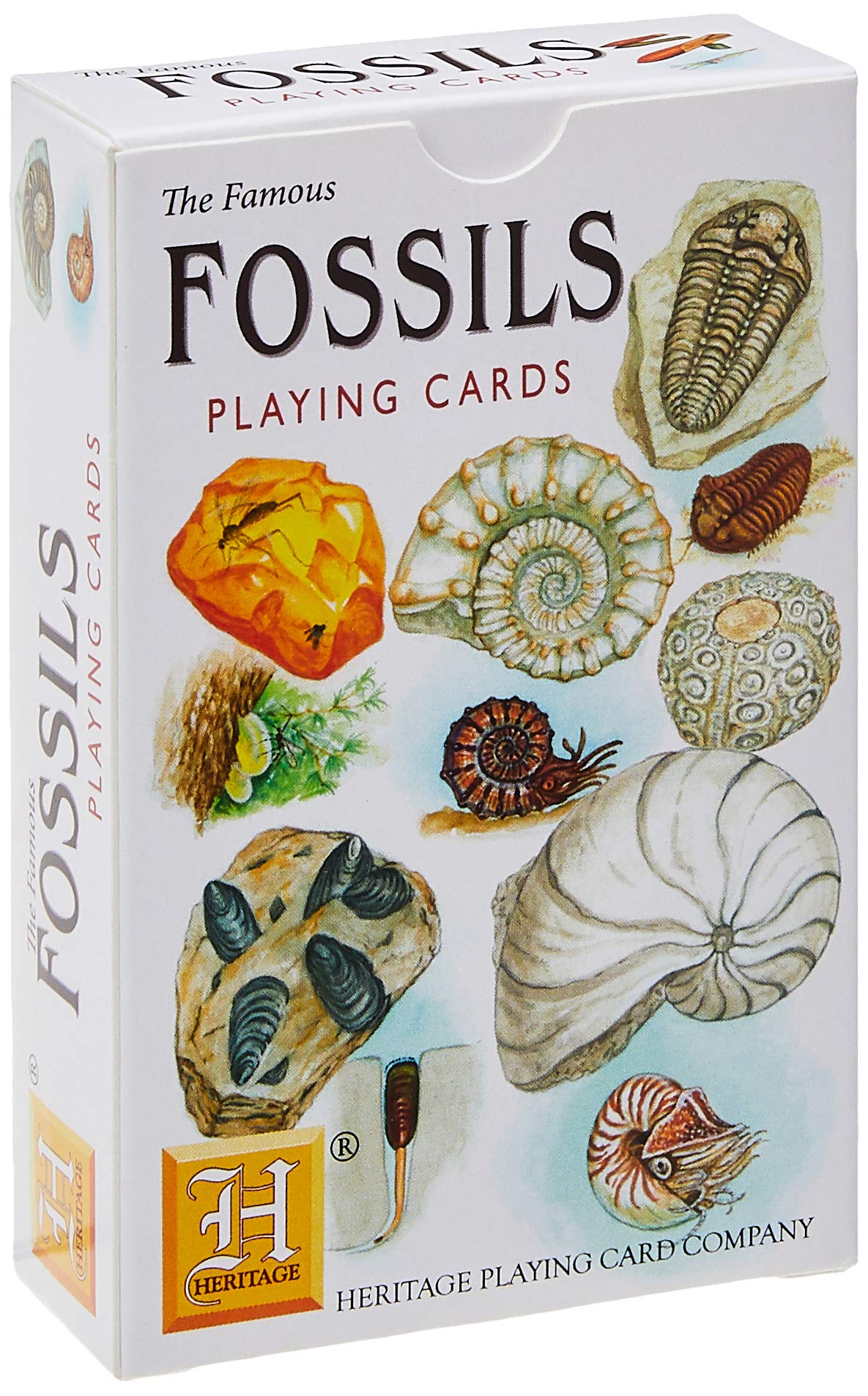 Heritage Playing Cards - Fossils Playing Cards