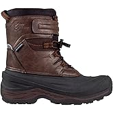Ice Fields Andrew 2 Man-Made Leather Snow Winter Boots for Men, Warm, Insulated, Waterproof Shell