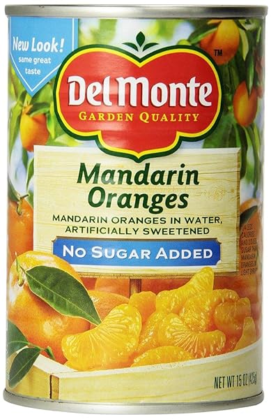 DEL MONTE NO SUGAR ADDED (ARTIFICALLY SWEETENED) MANDARIN...