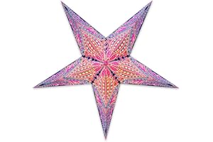 GalaxyArts - Queen (Blue Pink, Medium) - Paper Star Lantern