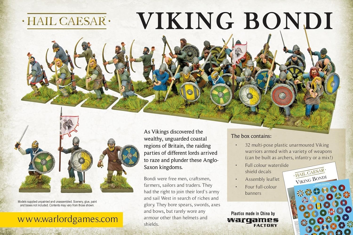Warlord Games Viking Bondi - Image 5