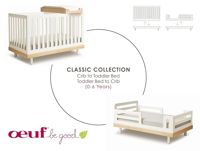 oeuf crib conversion kit