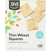 365 by Whole Foods Market, Thin Wheat Square Crackers, 8 OZ