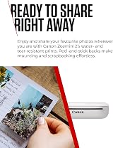 Canon Zoemini 2 Portable Photo Printer Pearl White Bluetooth 5.0 Type-C Fast view 8