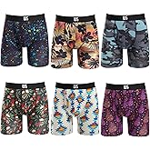 Warriors & Scholars Chafe Safe Pouch Modal Boxer Briefs For Men, Ultra Soft, Moisture-Wicking, Buldge Enhancing Underwear