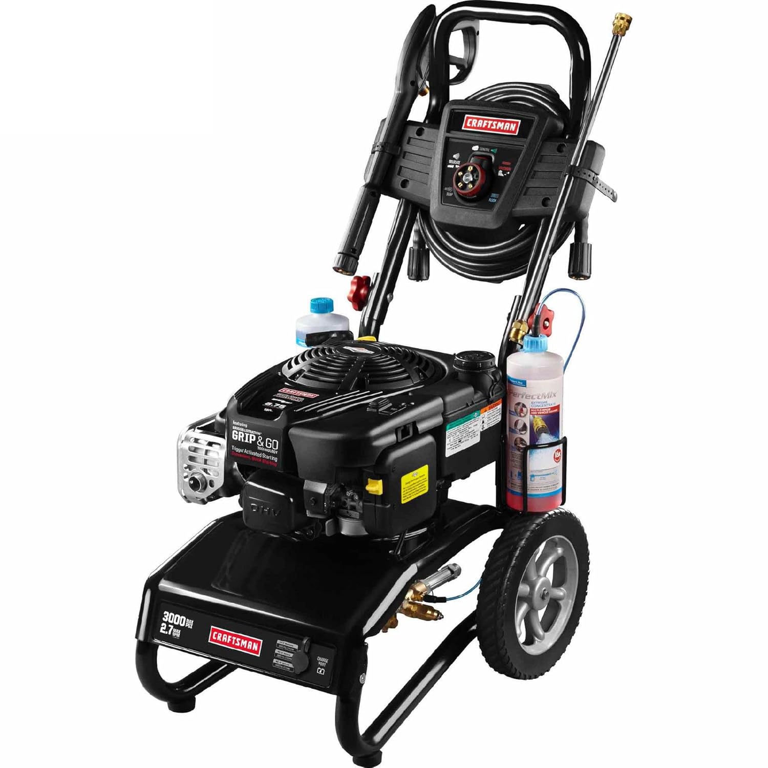 Amazon.com : Craftsman 3000 PSI 2.7 GPM Gas-Powered Pressure Washer : Garden