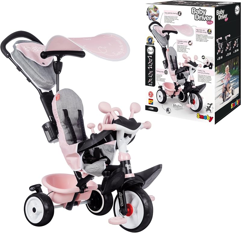 - Baby Driver Comfort Tricycle Pink (741501)