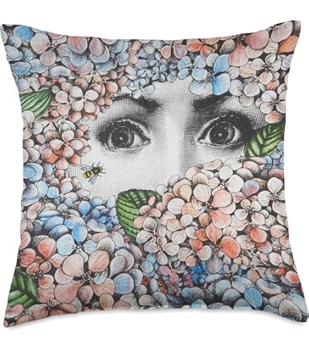 Amazon.com: Lina Cavalieri Fornasetti Throw Pillow : Home & Kitchen
