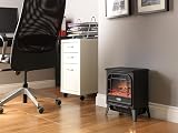 Dimplex MicroStove Optiflame Electric Stove 1.2kW 600/1200W Log Fuel Bed view 5