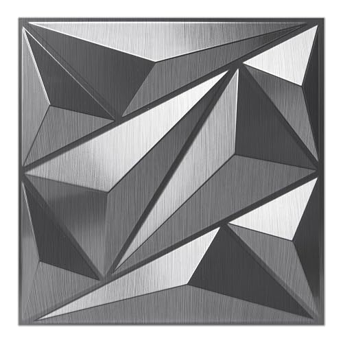 Art3dwallpanels 33 Pack 3D Wall Panel Diamond for Interior Wall Décor ...