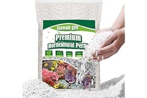 AFAWALL GIFT 2QT Perlite for Plants Organic Perlite Horticultural Soil Amendment for Indoor & Outdoor Container Plants and Enhanced Drainage Enhanced Growth, Promote Root Growth and Soil Health