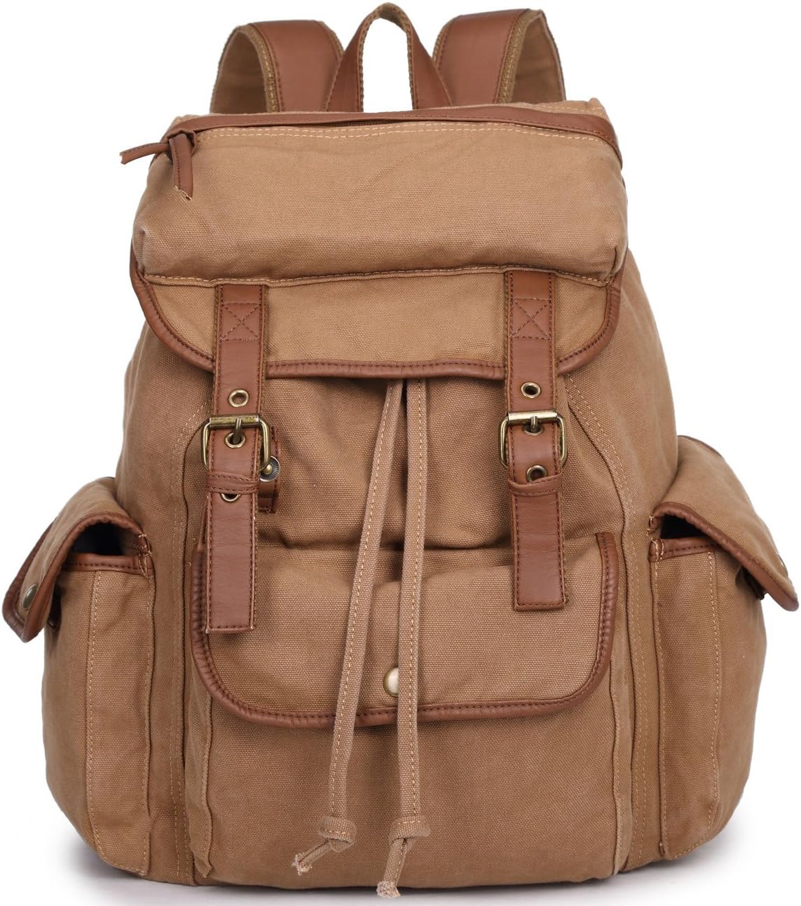 New step Multi-function Vintage Canvas Fabric Cotton Backpack