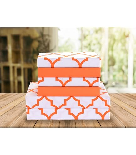 Elegant Comfort 6-Piece Sheet Set - King Size, Moroccan Trellis Print, 1500 Thread Count