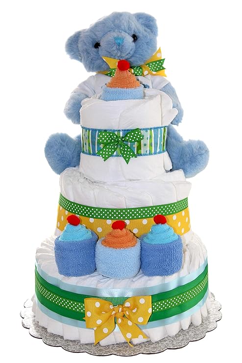boy baby shower teddy bear theme