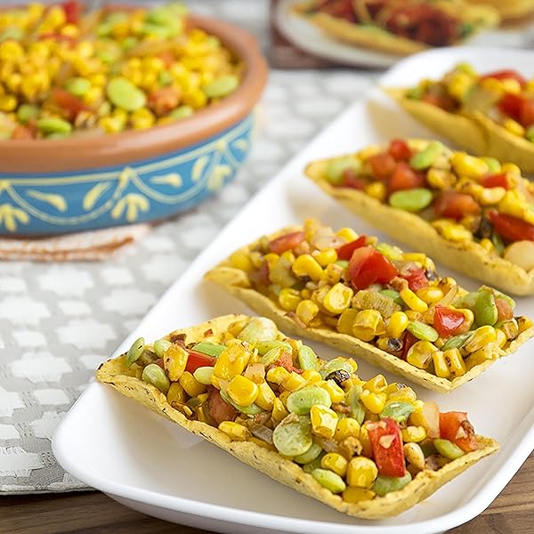 ORTEGA FIESTA FLATS, FLAT BOTTOM TACO SHELLS, 12 COUNT