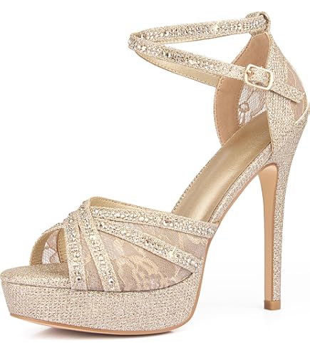Amazon.com | Jessica Simpson Iralin Rhinestone Platform Sandal