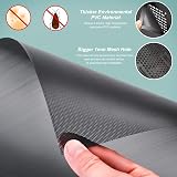 Pizsieat 2 Pack 400x300mm PVC Dust Filter DIY for PC with Magnetic Strips view 3