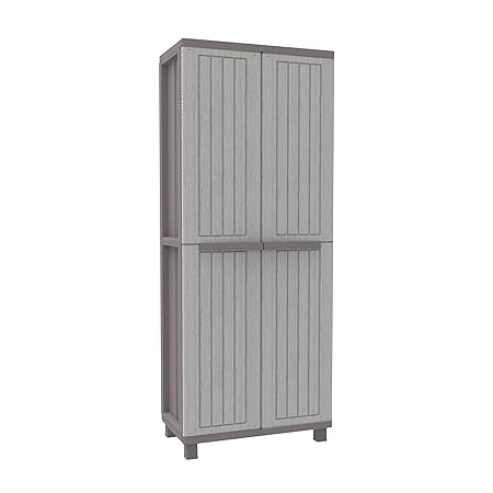 Terry 1002716 Schrank, hoch, aus Kunststoff, Besenhalter