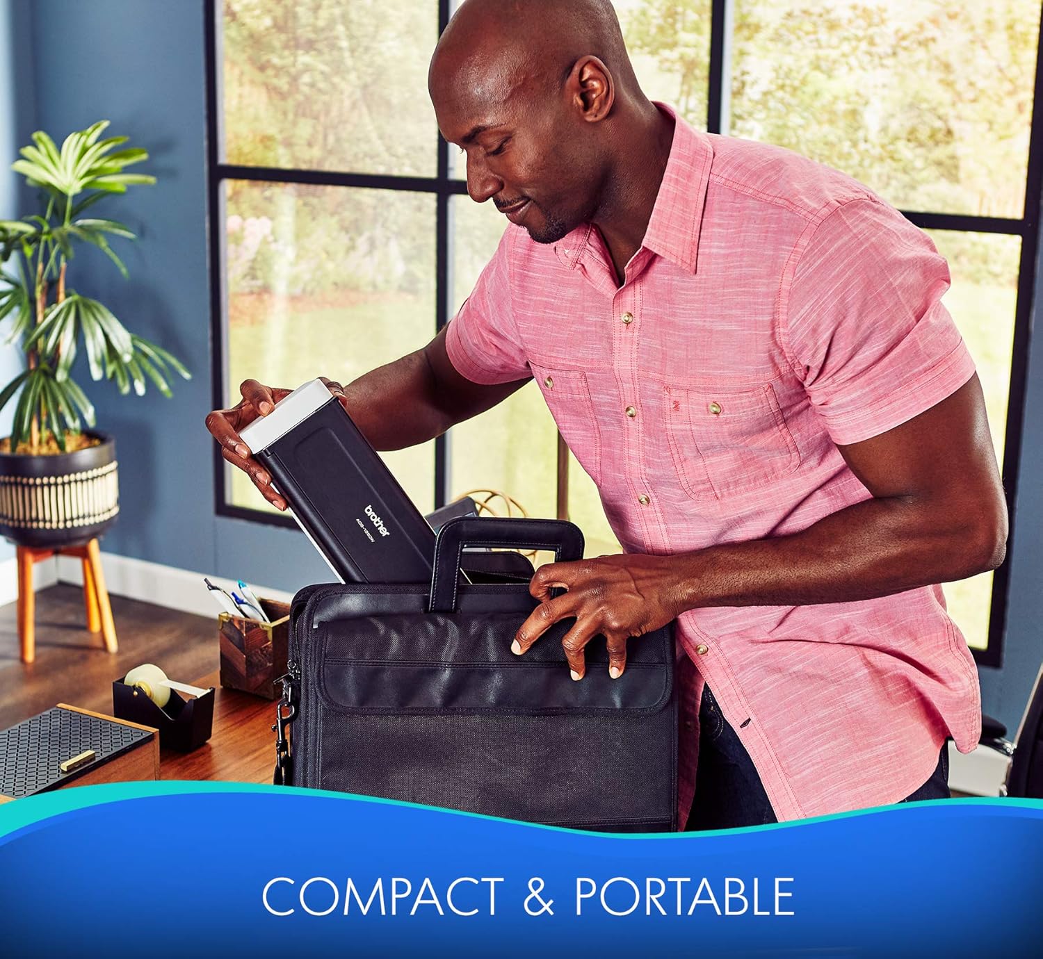 Brother Wireless Portable Compact Desktop Scanner, ADS-1250W, Easy-to-Use, Fast Scan Speeds, Ideal for Home, Home Office or On-the-Go Professionals: Electronics