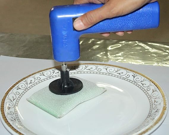 Sahil Technologies Blue Semi Automatic Dishwasher (Multi Tasking Cleaning Device)