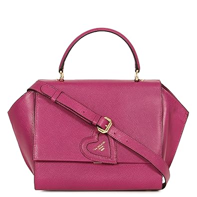 Da Milano Womens Handbag (Purple)