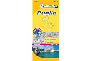 Michelin Map Italy: Puglia 363