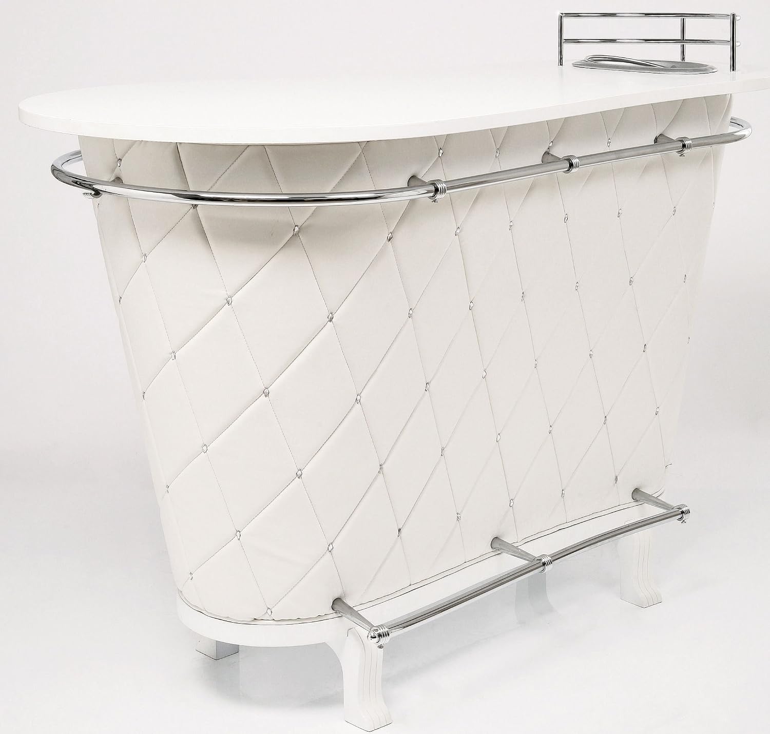 Rockstar Bar Tresen Bar Mobel Bartheke Fur Zuhause Weiss Amazon De
