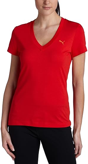 red puma t shirt womens